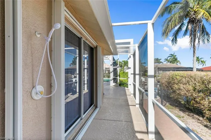 Outdoor shower