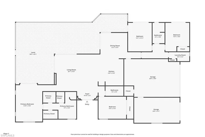 Floor plan (Measurements not guaranteed)