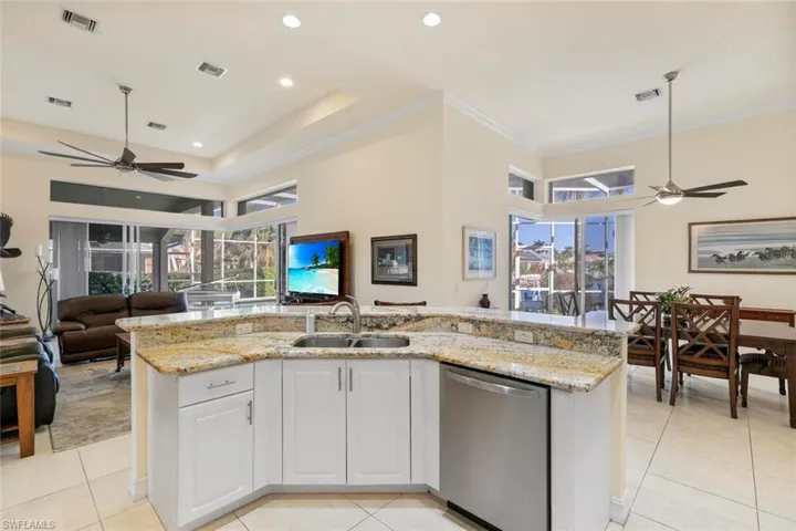 Huge kitchen island