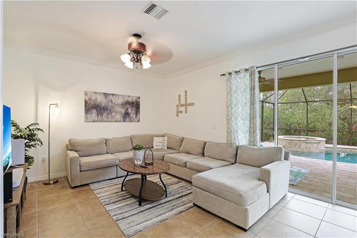 Family Room off the Kitchen