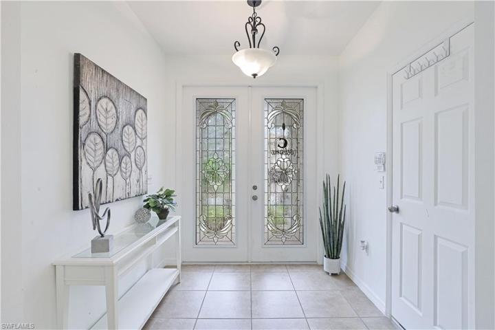 Double French door Entrance