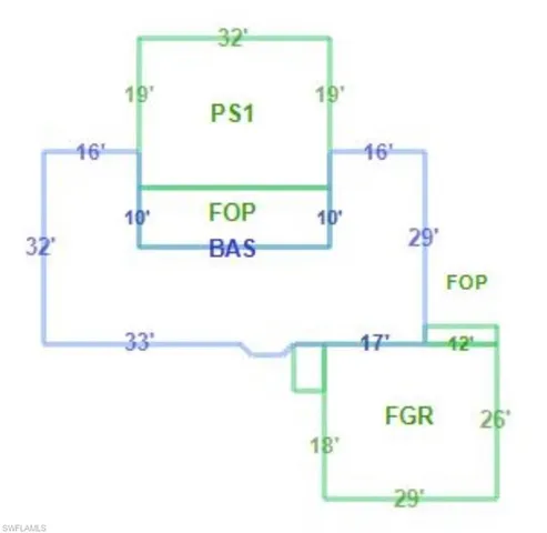 Building and Pool Layout