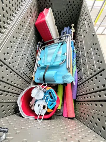 Some of beach gear - changes frequently