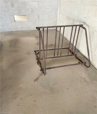 Bike Rack - Bikes not provided