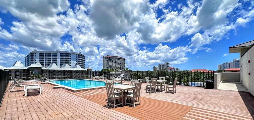 Rooftop Community pool with outdoor area