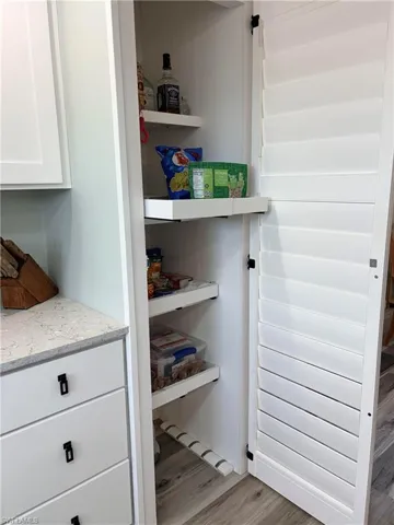 View of pantry