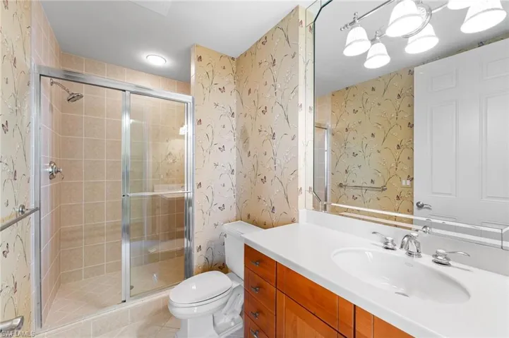 3rd full ensuite bath with walk in shower
