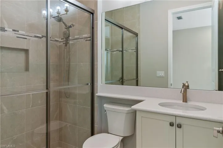 Second Bedroom Bathroom with a shower