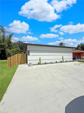 View of front exterior