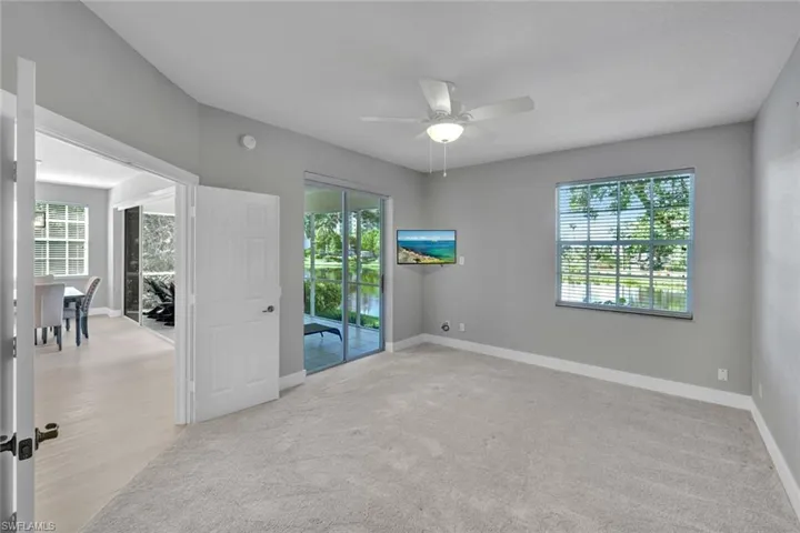Large Master Bedroom with Lanai access