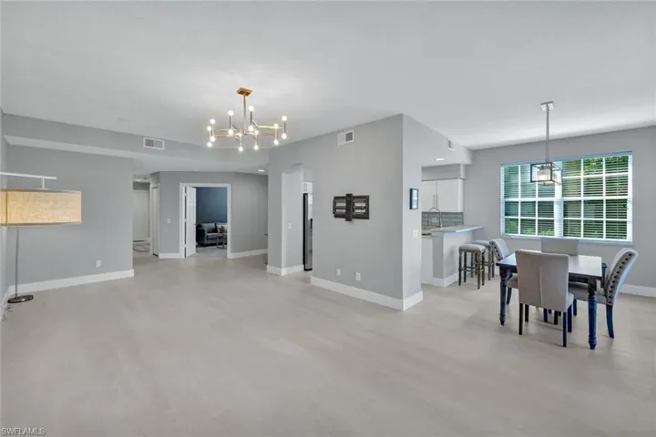 Open Dining adjacent to Large Great Room