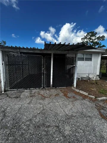 View of gate