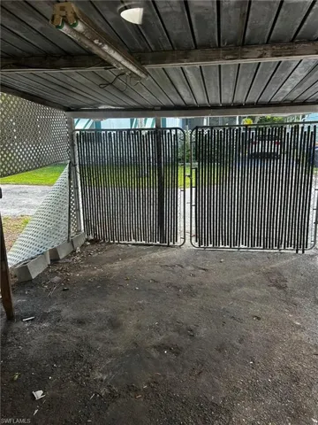View of gate