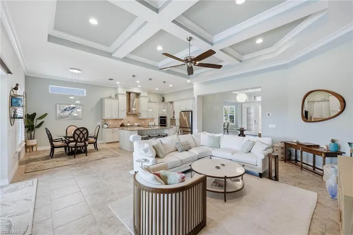 View over Open Floor Plan