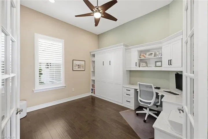 Den as Office only Murphy Bed closed