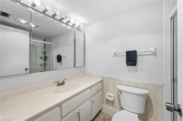 Primary has WALK-IN shower!