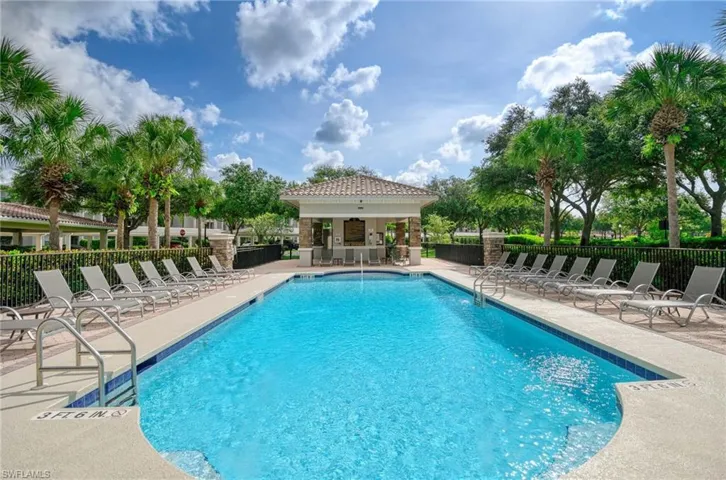 One of 5 Community Pools for residence use.  This one located just outside of condo.