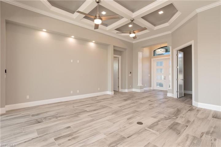 Living room to front door
