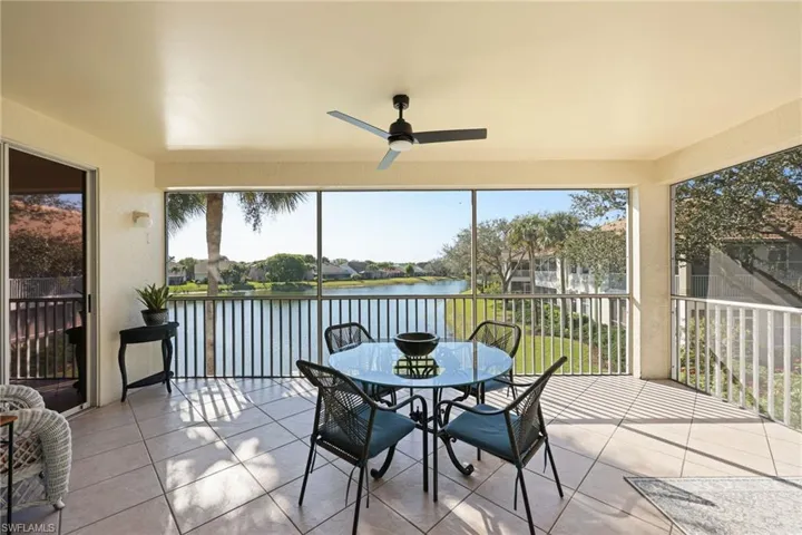 Lanai with Lake View