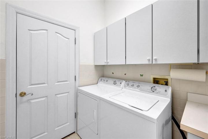 Laundry in residence
