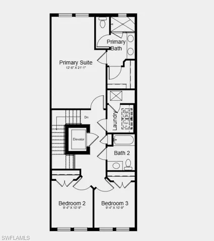 Design upgrades include: screened balcony.