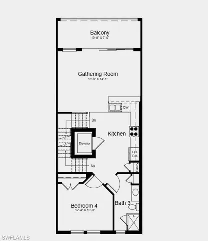 Design upgrades include: screened balcony.