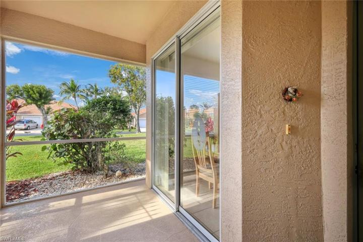 Screened front porch