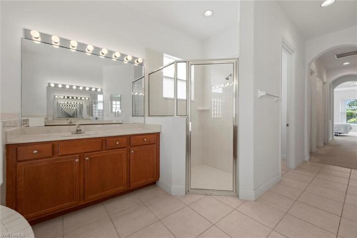Master Bath walk-in shower