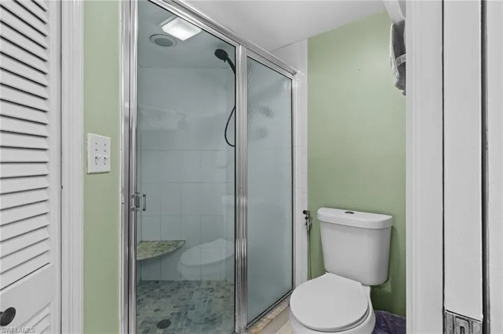Primary shower remodeled in 2023!