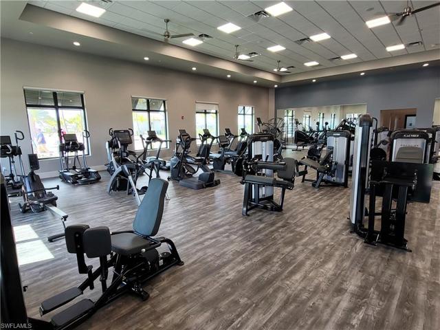 Large gym area