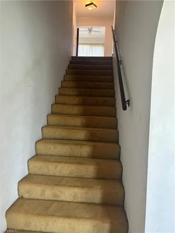 View of stairway