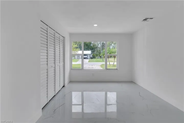 View of spare room
