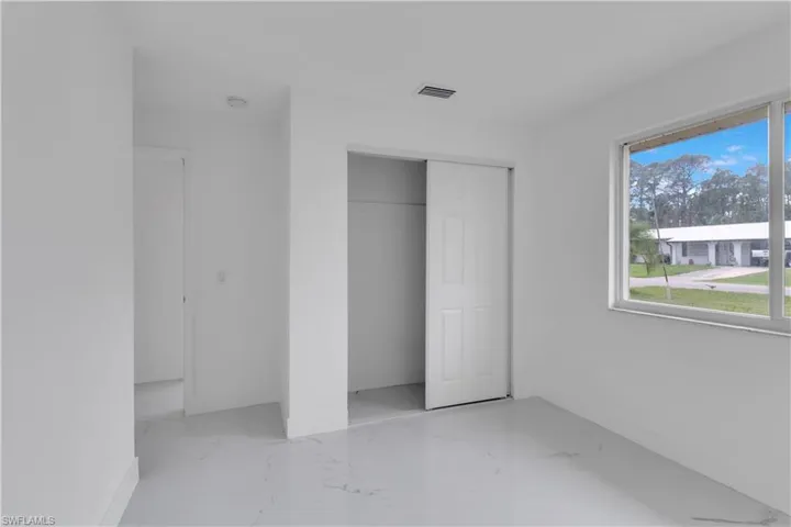 View of unfurnished bedroom