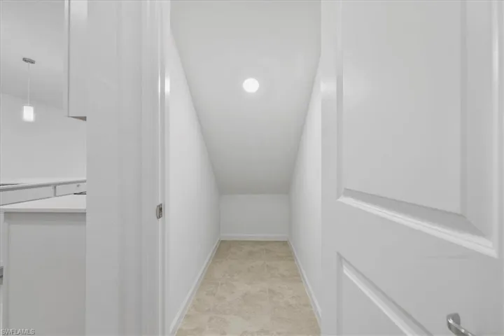 View of storage room