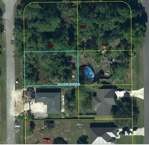 County Records show lot dimensions to be 80' x 125'