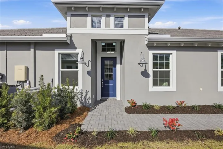 Storm-proof Blue Accent Door and Windows throughout the property
