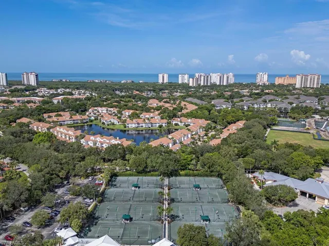 Pelican Bay has 18 Har-Tru tennis courts