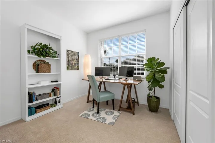 Bright den or office space, ideal for working from home.