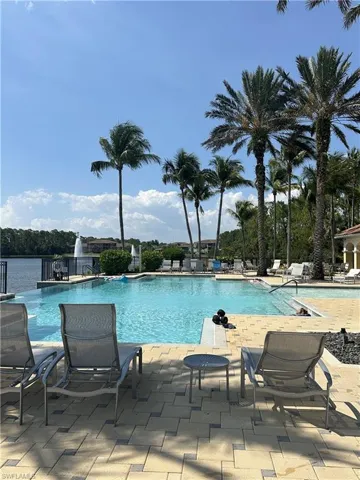 View of pool