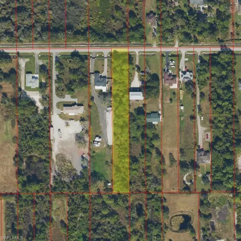 Aerial Map. Depicting the property boundary and surrounding parcels