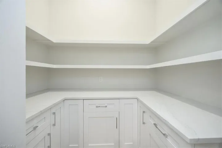 View of storage area