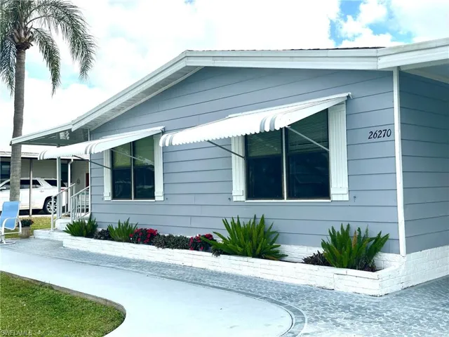 Front of home.