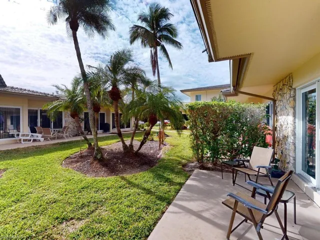 View of yard featuring a patio area