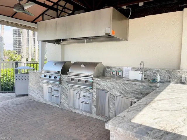 Outdoor kitchen