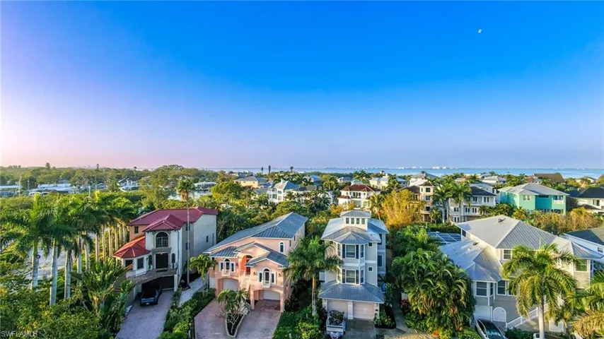 Aerial view of residential%