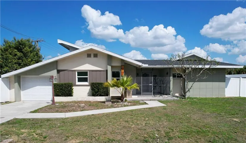 Unique architectural curb appeal