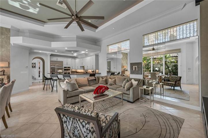 This grand villa truly has everything you need to move right in and enjoy your Naples winters.