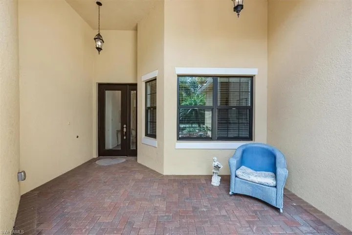 View of exterior entry