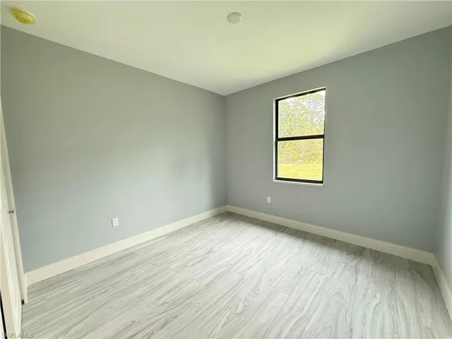View of spare room