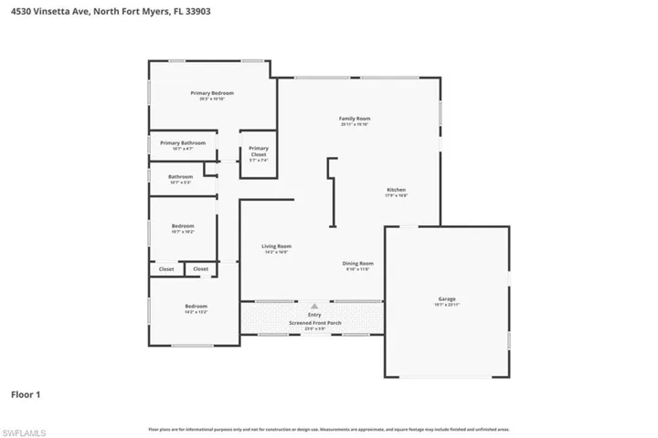 4530 Vinsetta Ave, North Fort Myers, Florida 33903